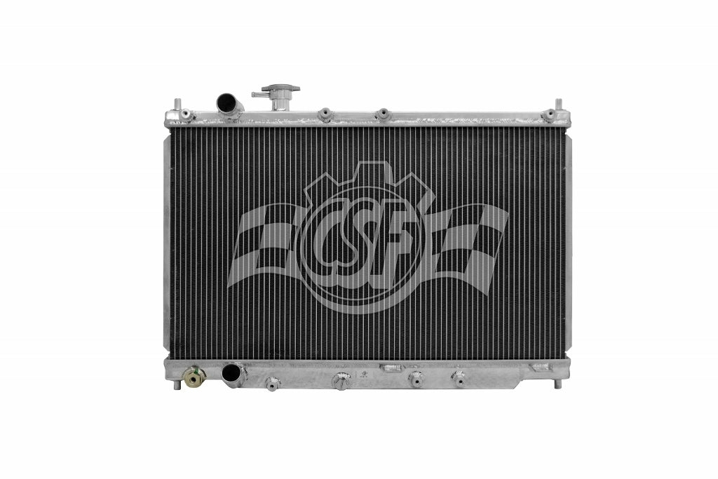 CSF Aluminum Single Pass Radiator - 26.438 in W x 2.75 in D - Polished - Honda S2000 2000-10
