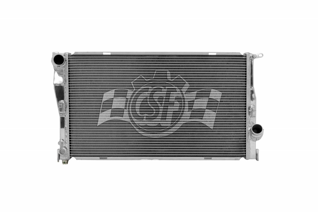 CSF Aluminum Single Pass Radiator - 23.625 in W x 2.063 in D - Polished - BMW 1 Series 2008-11
