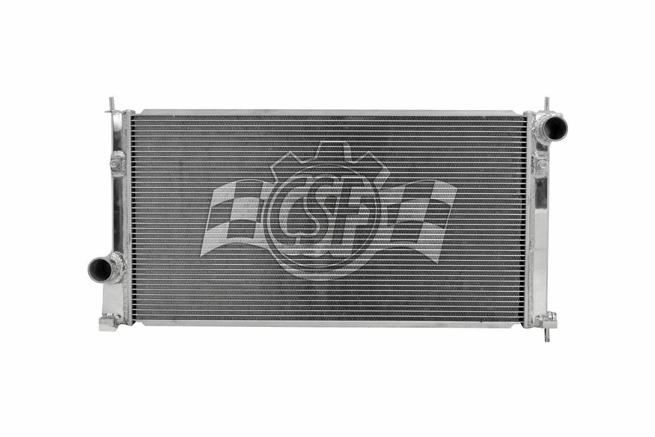 CSF Aluminum Single Pass Radiator - 25.563 in W x 1.438 in D - Polished - Scion FRS / Subaru BRZ 2013-20