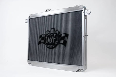 CSF Aluminum Radiator - 27.69 in W x 20.06 in H x 2.06 in D - Left Side Inlet - Right Side Outlet - Toyota Landcruiser 1998-2007