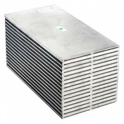 CSF Horizontal Flow Intercooler Core - 12 x 6 x 6 in Tall