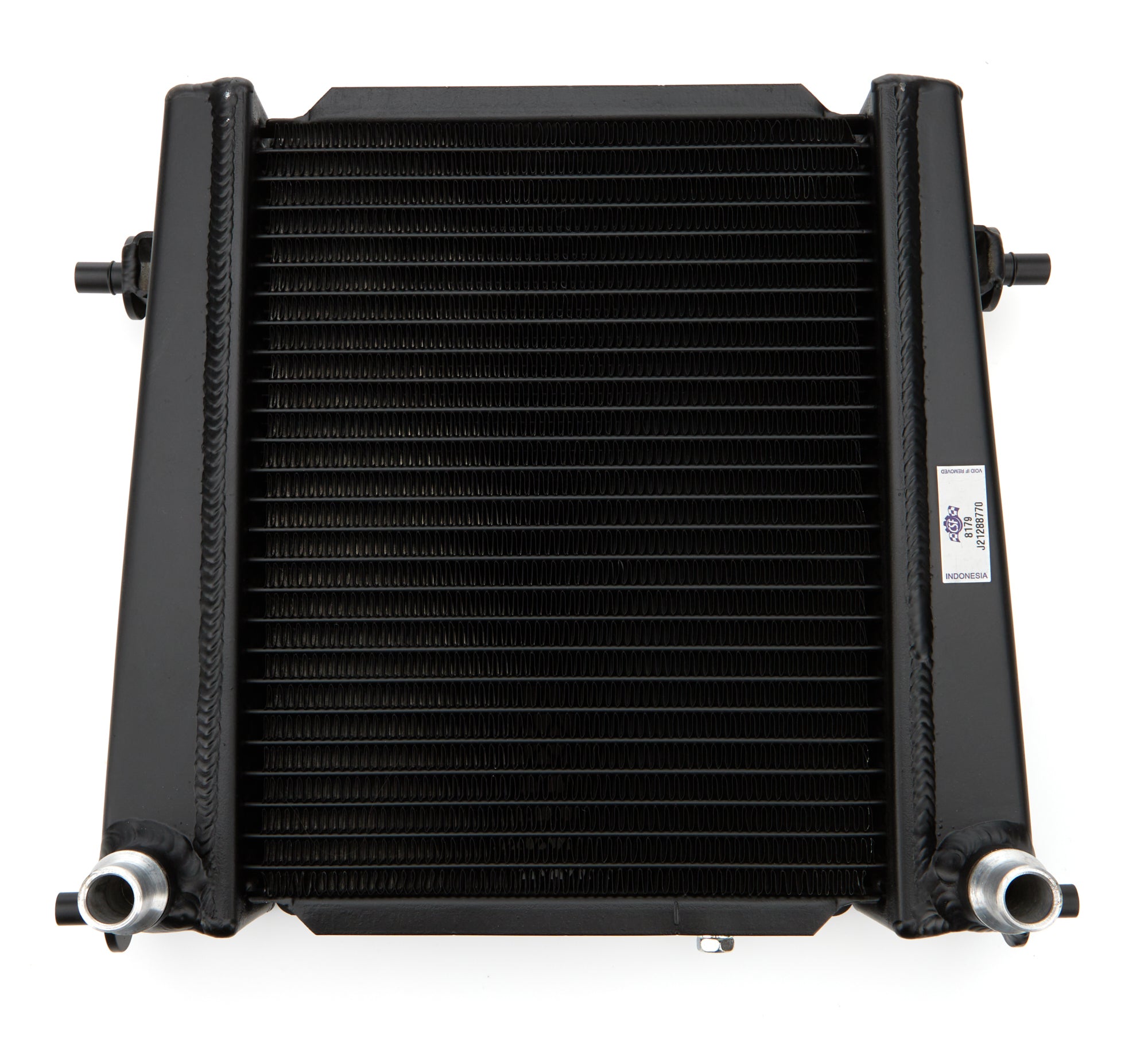 CSF Auxiliary Aluminum Radiator - 9.5 in W x 10 in H x 2.5 in D - Black - Toyota Supra 2019-23