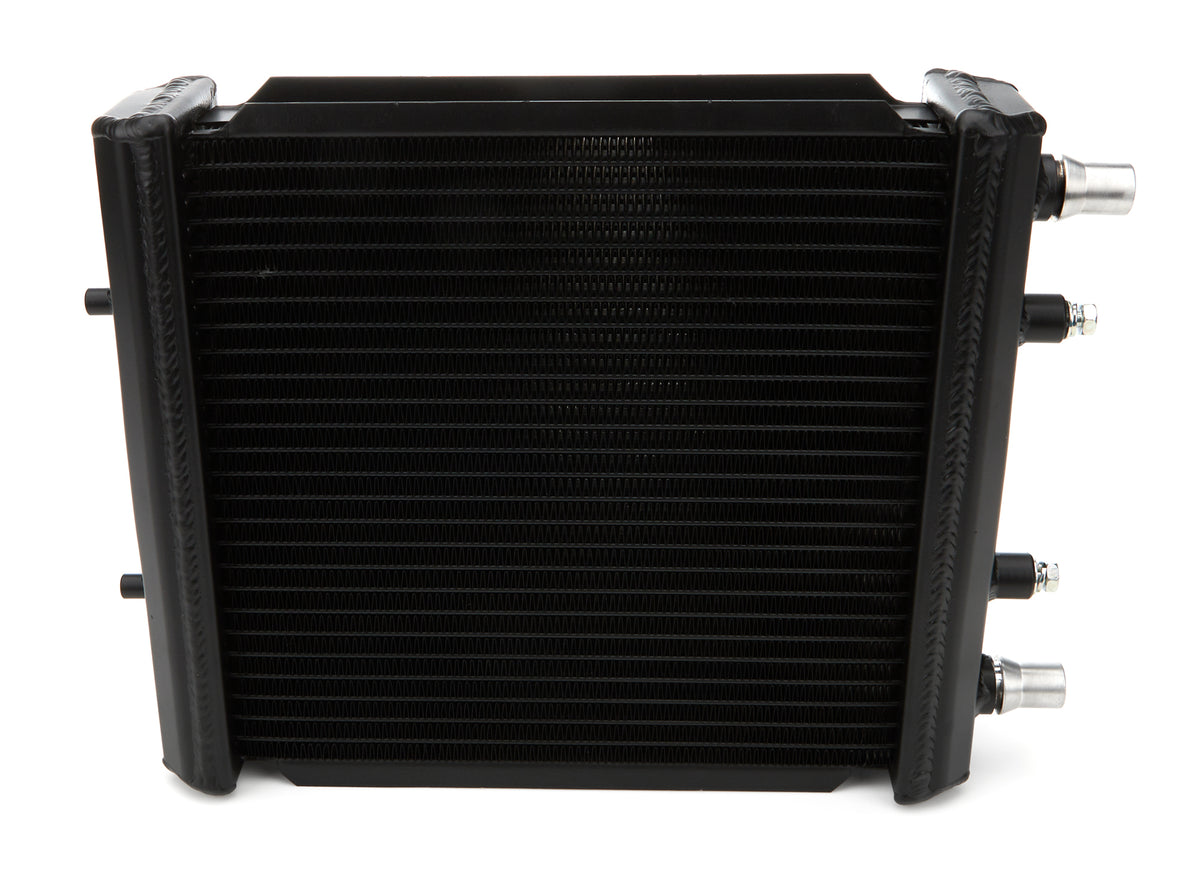 CSF Auxiliary Aluminum Radiator - 11.25 in W x 9.5 in H x 2.625 in D - Black - Cadillac CTS-V 2016-19