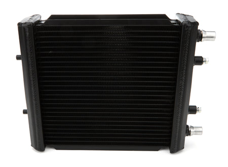 CSF Auxiliary Aluminum Radiator - 11.25 in W x 9.5 in H x 2.625 in D - Black - Cadillac CTS-V 2016-19