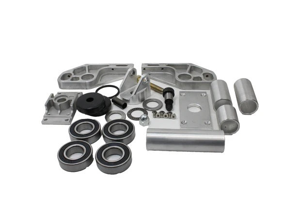 DirtCarLift XO-Series Car Dolly Caster - Low-Profile - Dirt Car Lift Car Dollies