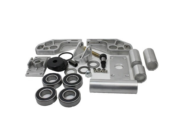 DirtCarLift LML/MOD Series Car Dolly Caster - Low-Profile - Dirt Car Lift Car Dollies
