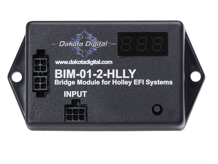 Dakota Digital Gauge Interface - Tachometer / Temperature / Air/Fuel Ratio / MAP - Holley EFI - Black