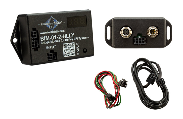 Dakota Digital Gauge Interface - Tachometer / Temperature / Air/Fuel Ratio / MAP - Holley Sniper 2 EFI - Black
