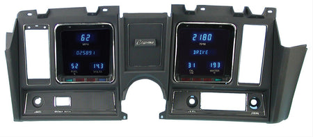 Dakota Digital Dash Panel - Stock Gauges - Black - GM F-Body 1969