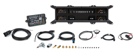 Dakota Digital RTX Series Gauge Kit - Fuel / OP / Speedometer / Volt / WT - Black Face - Ford Fullsize Truck 1967-72
