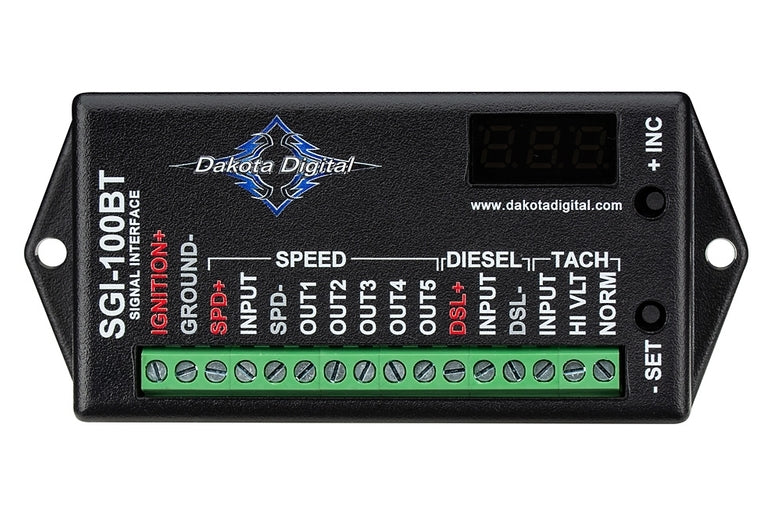 Dakota Digital Gauge Interface - Speedometer / Tachometer - Gas / Diesel