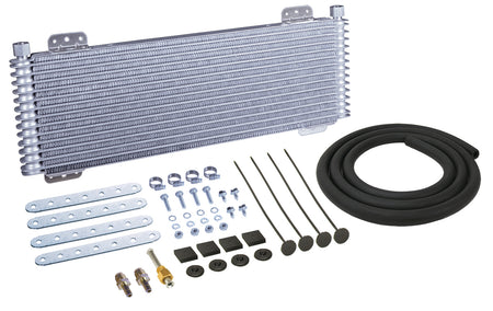 Derale 9500 Series Fluid Cooler - 22.75 x 9.25 x 1.25 in - 5/8-18 in Inverted Flare Female Inlet / Outlet