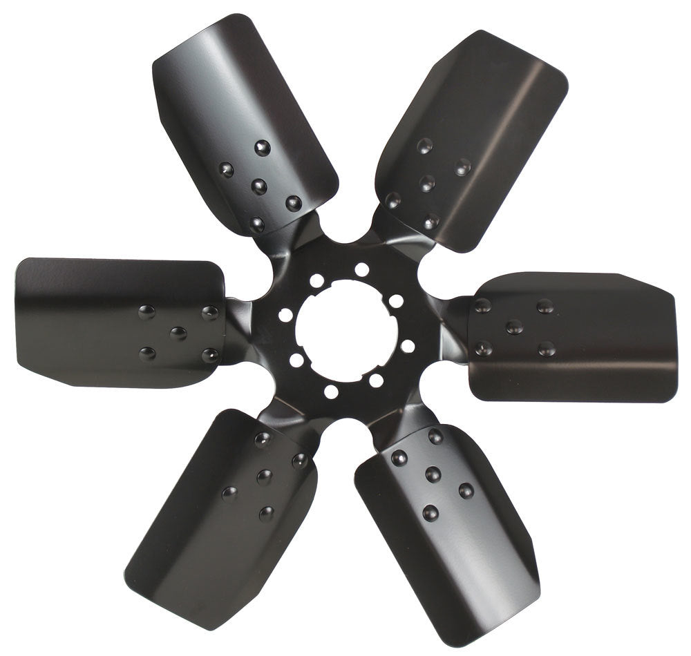 Derale 6 Blade 17 in Fan - Dual Clutch Bolt Pattern - Dual Clutch Bolt Pattern