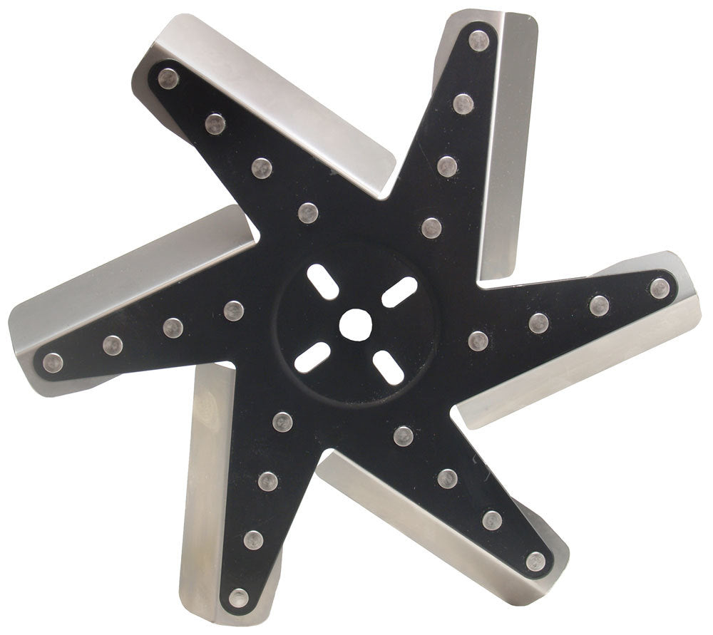 Derale 6 Blade 13 in Flex Fan - Reverse Rotation - Universal Bolt Pattern