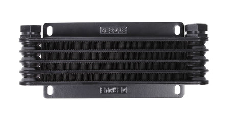 Derale 9000 Series Fluid Cooler - 9.75 x 4.125 x 1.25 in - 1/2 in NPT Female Inlet / Outlet - Black - Automatic Transmission
