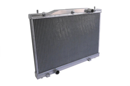 DeWitts Direct Fit Single Pass Aluminum Radiator - 26.6 in W x 21.5 in H x 2.25 in D - Manual Trans - Natural - Cadillac CTS-V 2004-07
