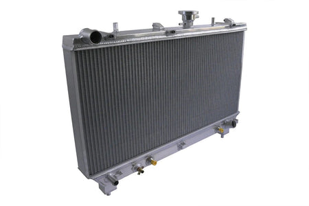 DeWitts Direct Fit Single Pass Aluminum Radiator - 31 in W x 19 in H x 3.25 in D - Auto Trans - Natural - Chevy Camaro 2002-15