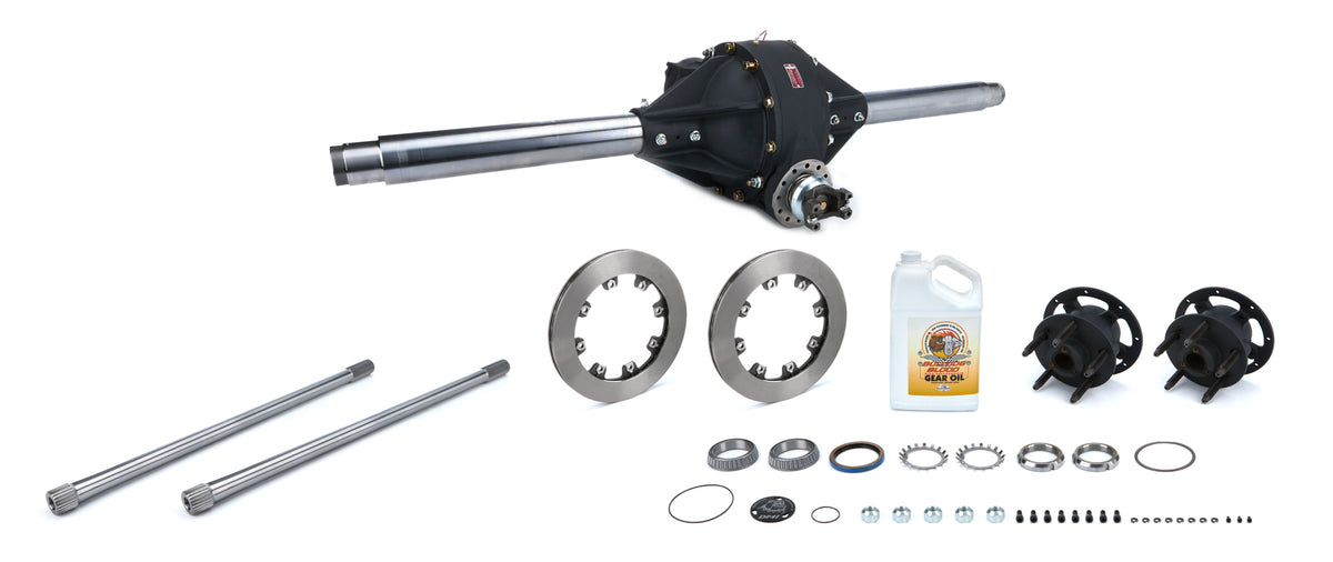 DMI Saturday Night Special Quick Change Rear Axle Assembly - 10 in Ring Gear - 4.12 Ratio Standard - 60 in Wide - Magnesium Center