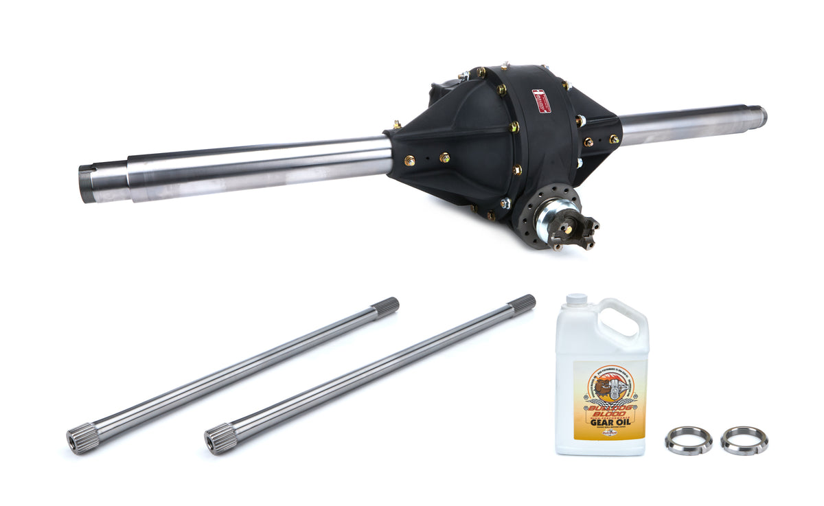 DMI Saturday Night Special Quick Change Rear Axle Assembly - 10 in Ring Gear - 4.12 Ratio Standard - 60 in Wide - Magnesium Center - 
