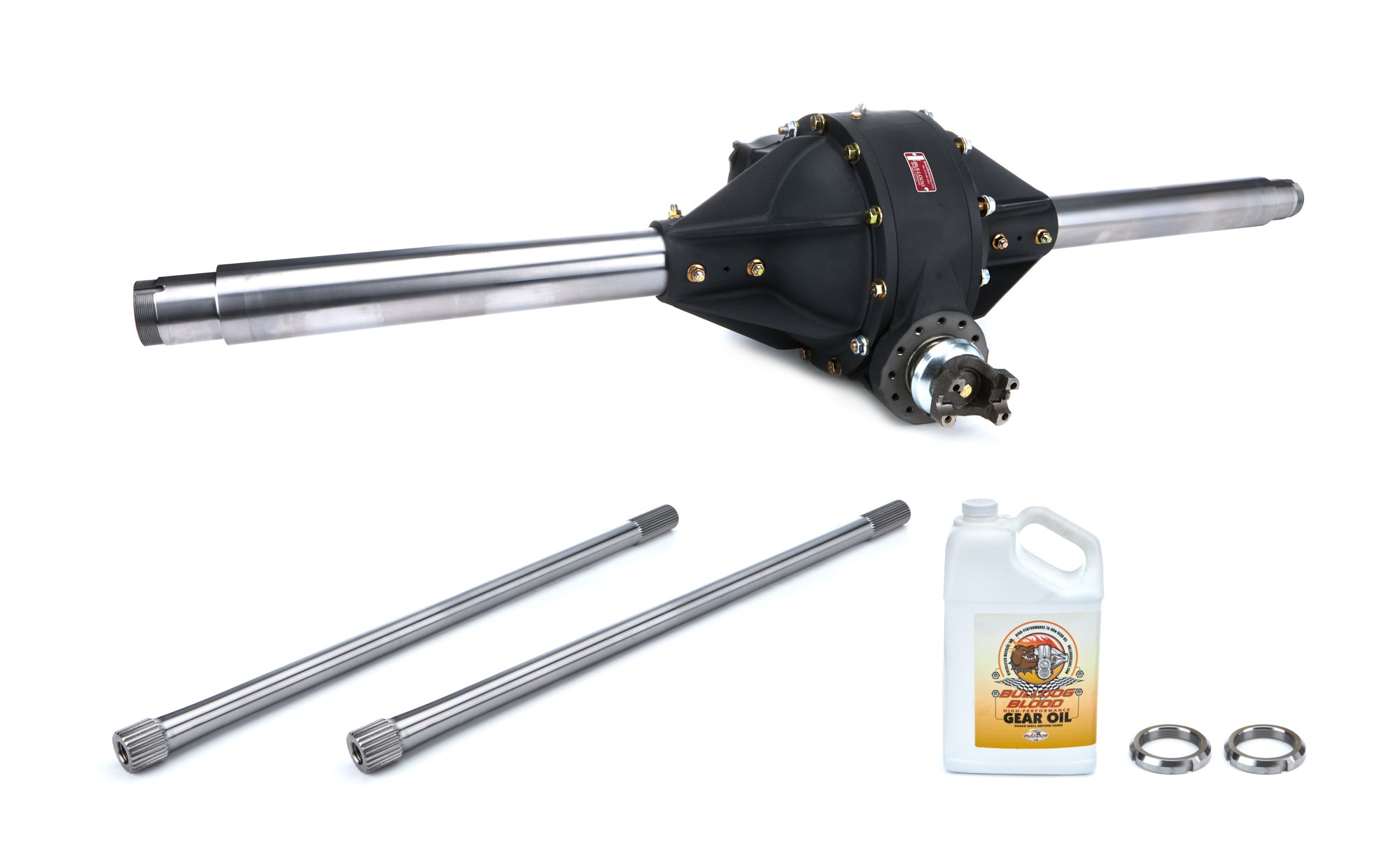 DMI Saturday Night Special Quick Change Rear Axle Assembly - 10 in Ring Gear - 4.12 Ratio Standard - 60 in Wide - Magnesium Center - 