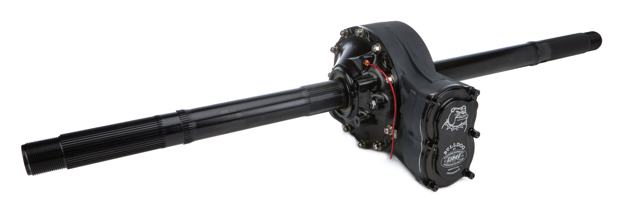 DMI XR-4 Sprint Car Quick Change Rear Axle Assembly - 10 in Ring Gear - 4.10 Ratio Standard - 64 in Wide - Magnesium Center