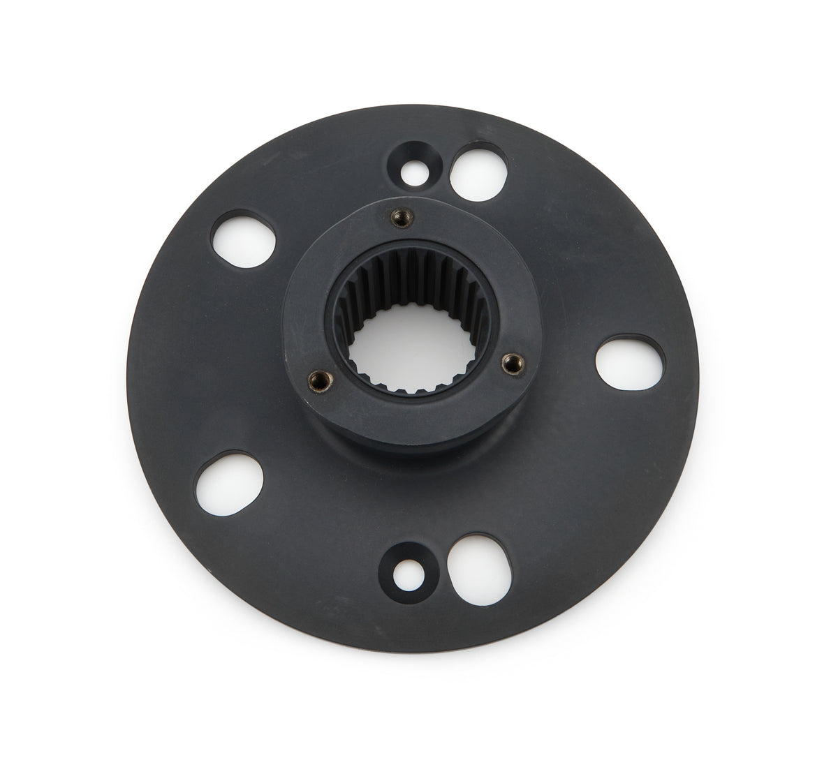 DMI Drive Flange - 5 x 5 in / 5 x 4.75 in Wheel Bolt Pattern - 24 Spline - Black - 1-3/4 in Grand National Hubs
