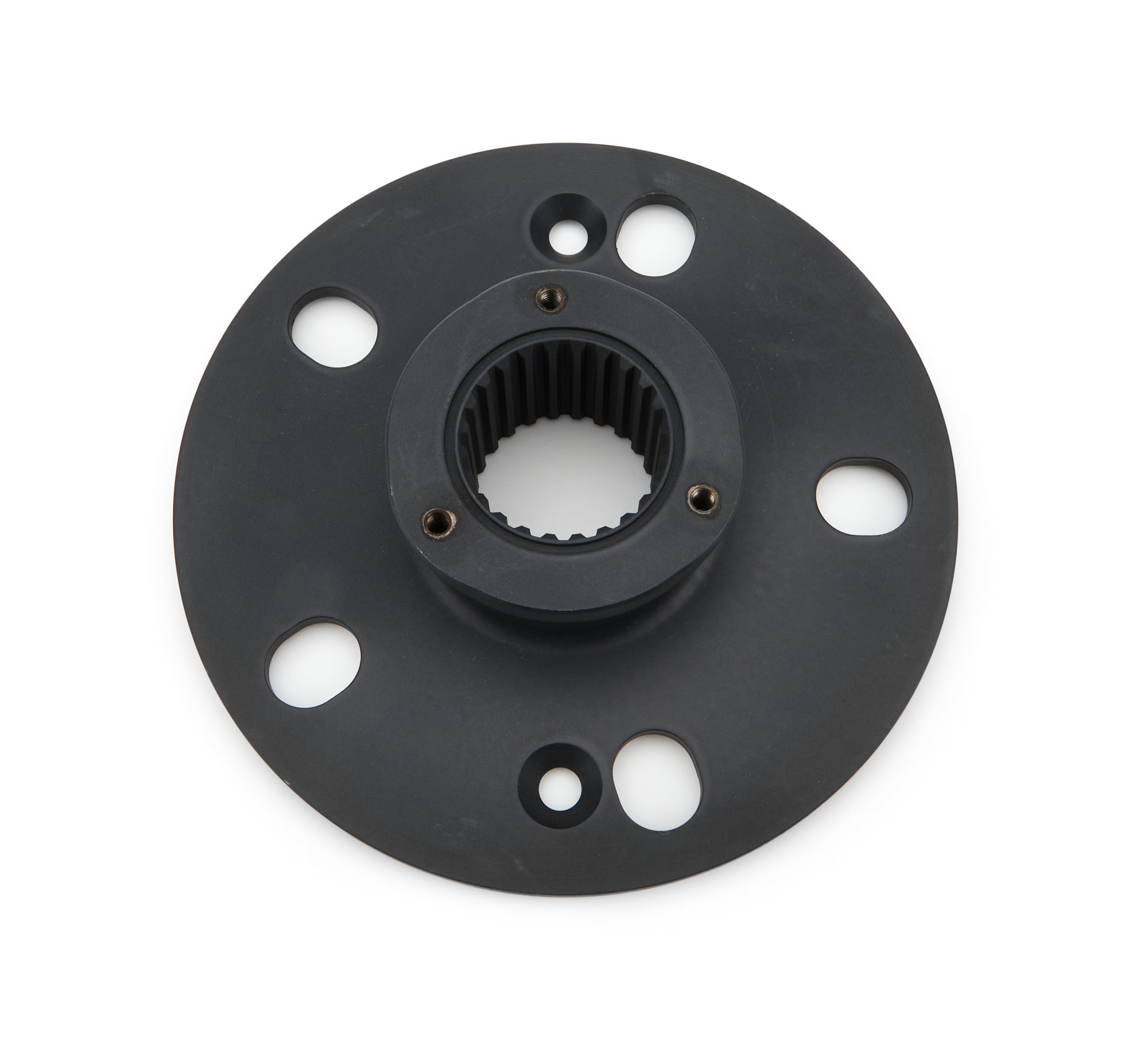 DMI Drive Flange - 5 x 5 in / 5 x 4.75 in Wheel Bolt Pattern - 24 Spline - Black - 1-3/4 in Grand National Hubs