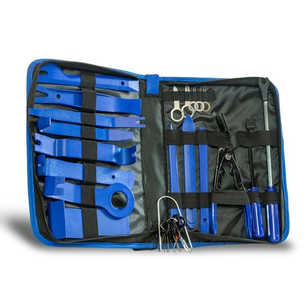 Dynamat Trim Panel Removal Kit - 31 Piece - Nylon - Blue