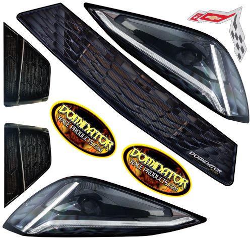 Dominator Nite-Glo Nose Decal Kit - Corvette