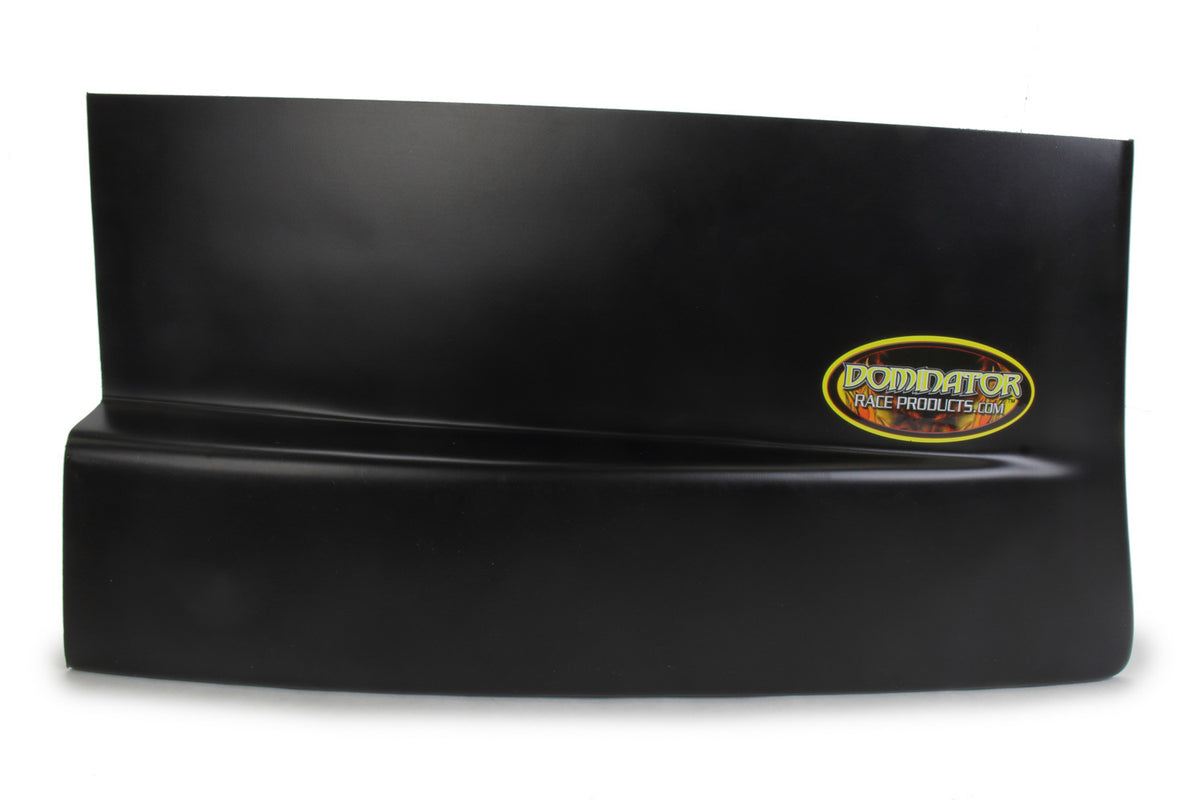 Dominator Dirt Late Model Driver Side Fender Extension - Black