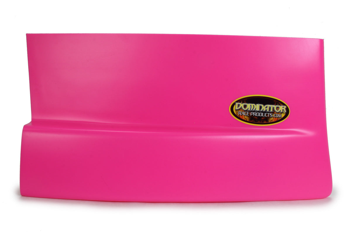 Dominator Dirt Late Model Driver Side Fender Extension - Pink