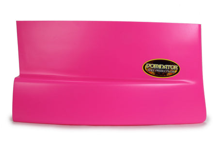 Dominator Dirt Late Model Driver Side Fender Extension - Pink