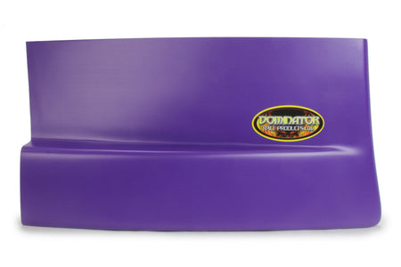 Dominator Dirt Late Model Driver Side Fender Extension - Purple