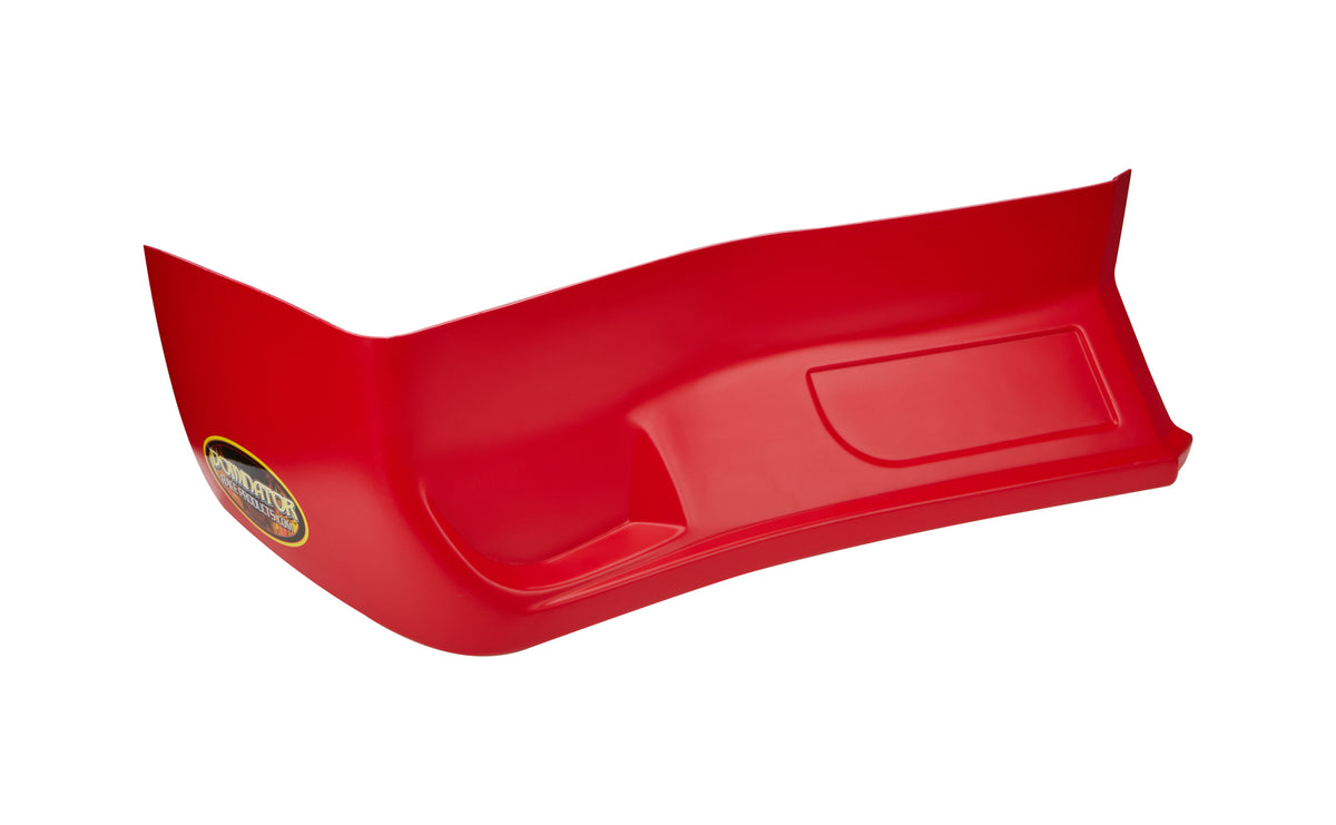 Dominator SS Killer Z Right Side Lower Street Stock Nose - Red