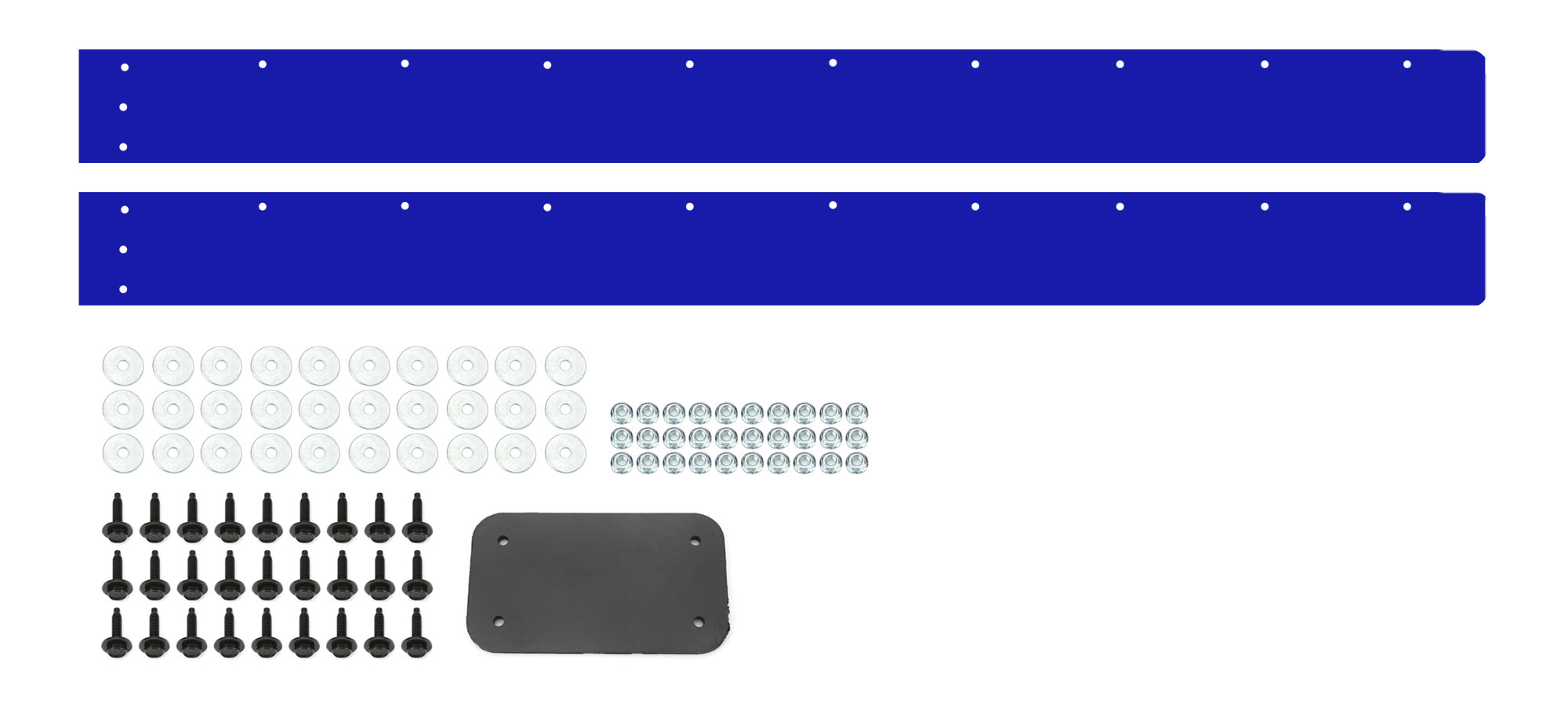 Dominator Street Stock 2-Piece Air Valance - Blue DOM-346-BL