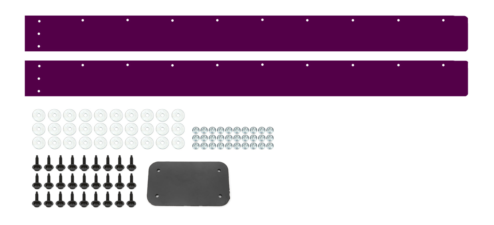Dominator Street Stock 2-Piece Air Valance - Purple