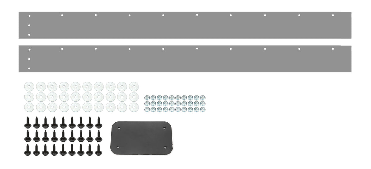Dominator Killer Z 2-Piece Air Valance - Gray - GM F-Body 1981