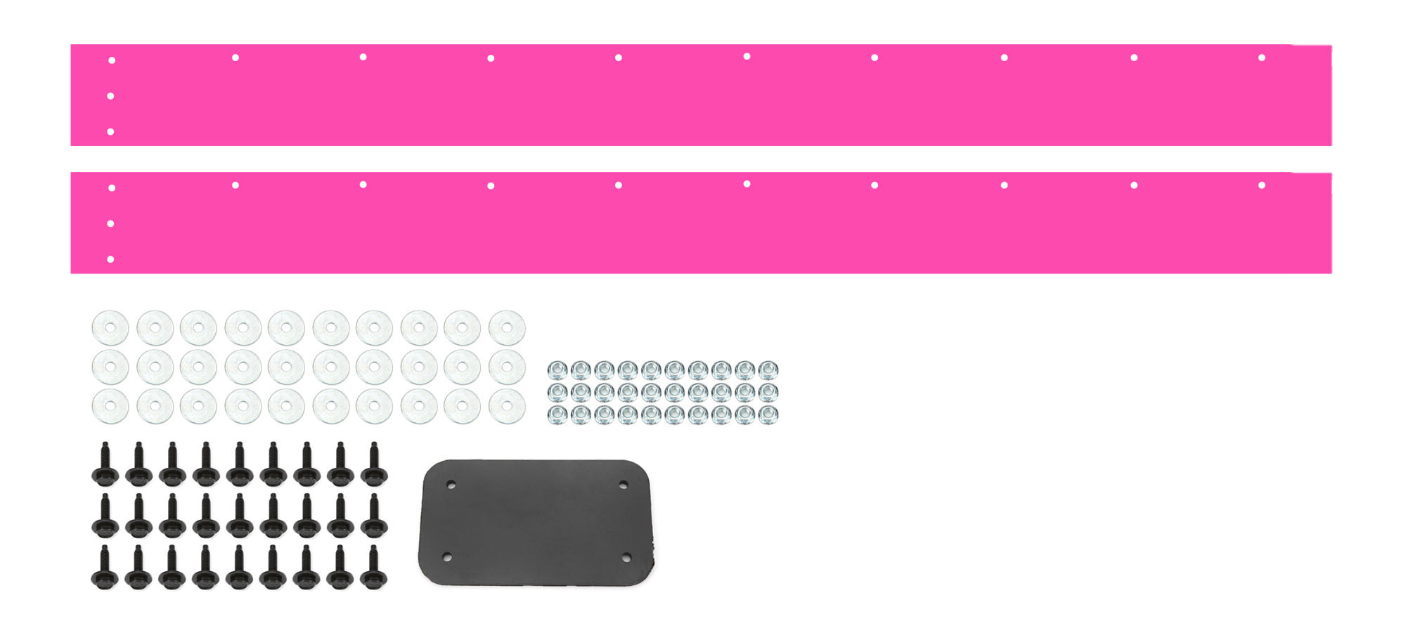 Dominator Killer Z 2-Piece Air Valance - Pink - GM F-Body 1981