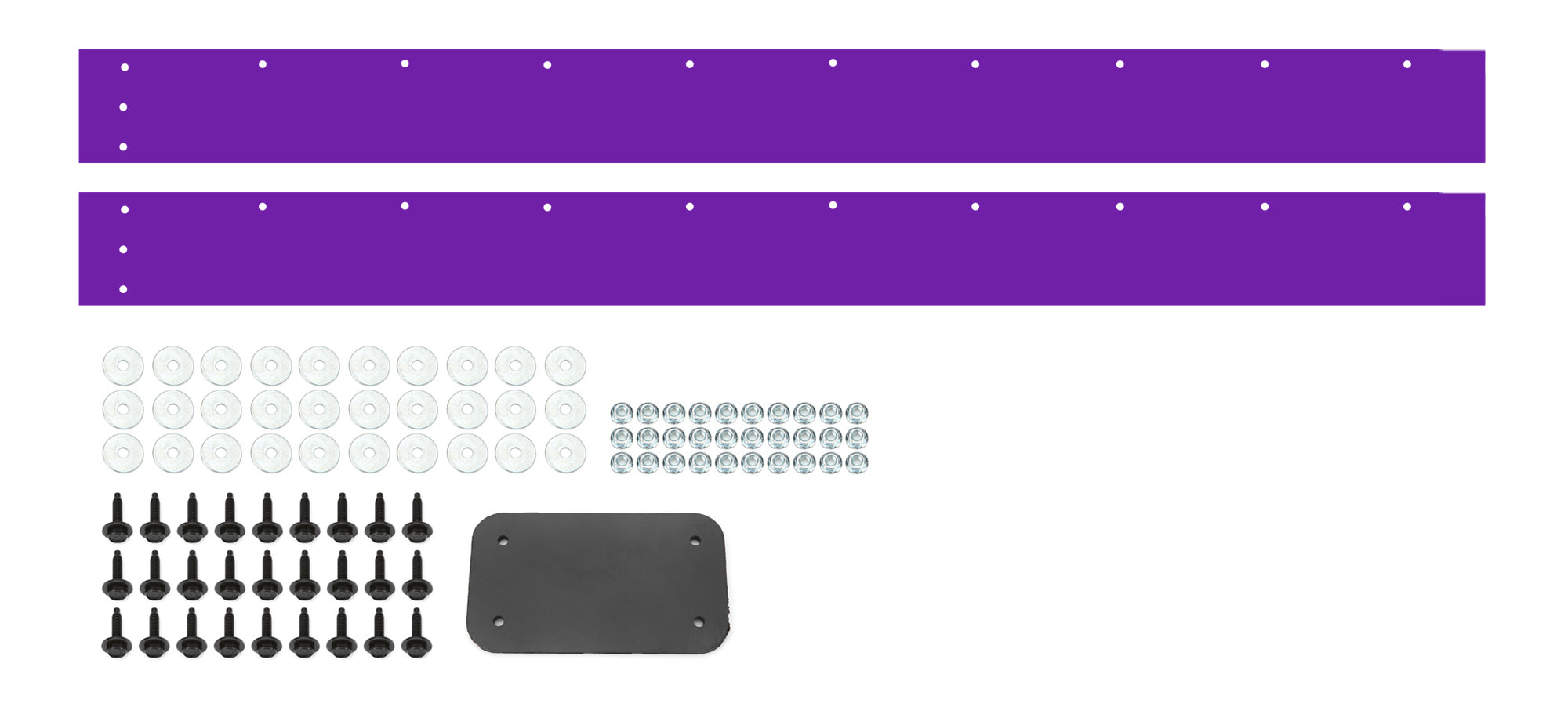 Dominator Killer Z 2-Piece Air Valance - Purple - GM F-Body 1981
