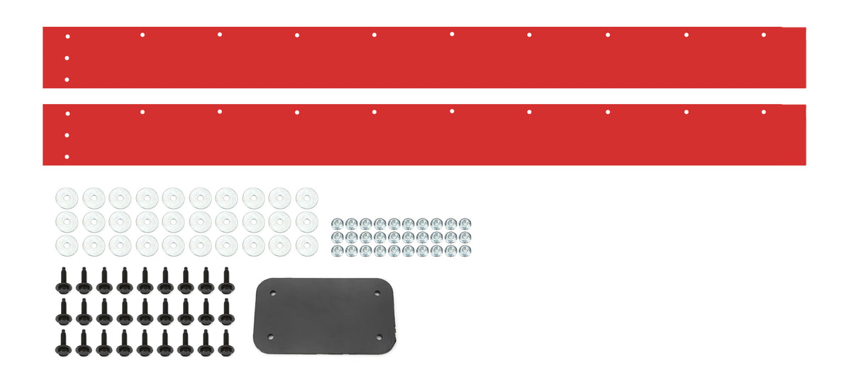 Dominator Killer Z 2-Piece Air Valance - Red - GM F-Body 1981
