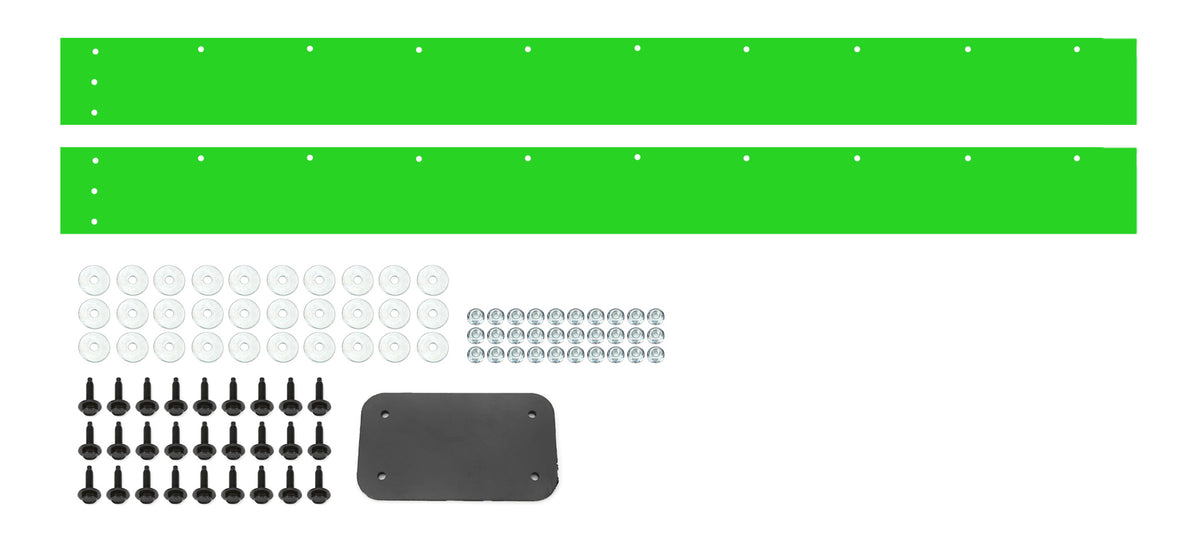 Dominator Killer Z 2-Piece Air Valance - Extreme Green - GM F-Body 1981