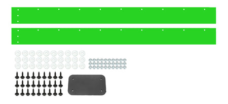Dominator Killer Z 2-Piece Air Valance - Extreme Green - GM F-Body 1981