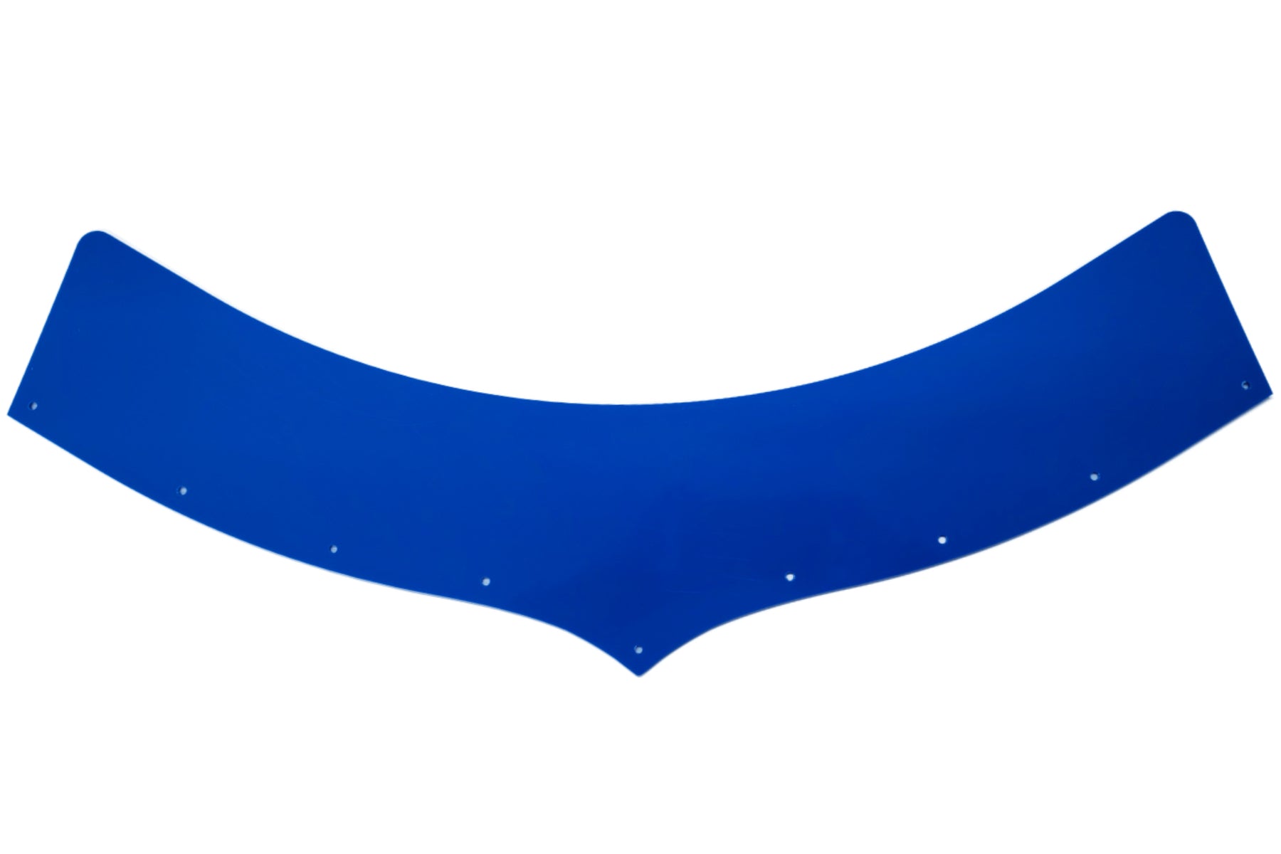 Dominator Hood Scoop Extension - 5.5 in Tall - Blue - Predator Hood Scoops