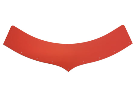 Dominator 5.5 in Predator Hood Scoop Extension - Fluorescent Orange DOM-500-EX-FLO-OR