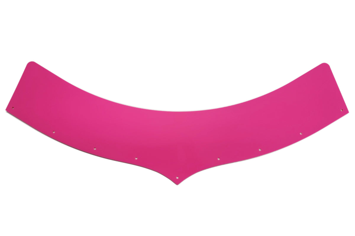 Dominator Hood Scoop Extension - 5.5 in Tall - Pink - Predator Hood Scoops