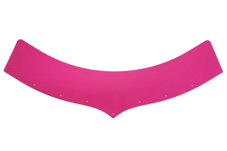Dominator Hood Scoop Extension - 5.5 in Tall - Pink - Predator Hood Scoops