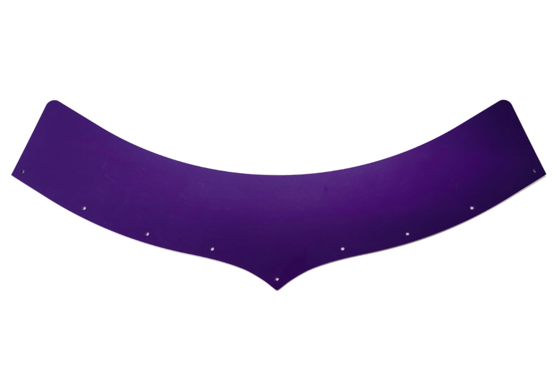 Dominator Hood Scoop Extension - 5.5 in Tall - Purple - Predator Hood Scoops