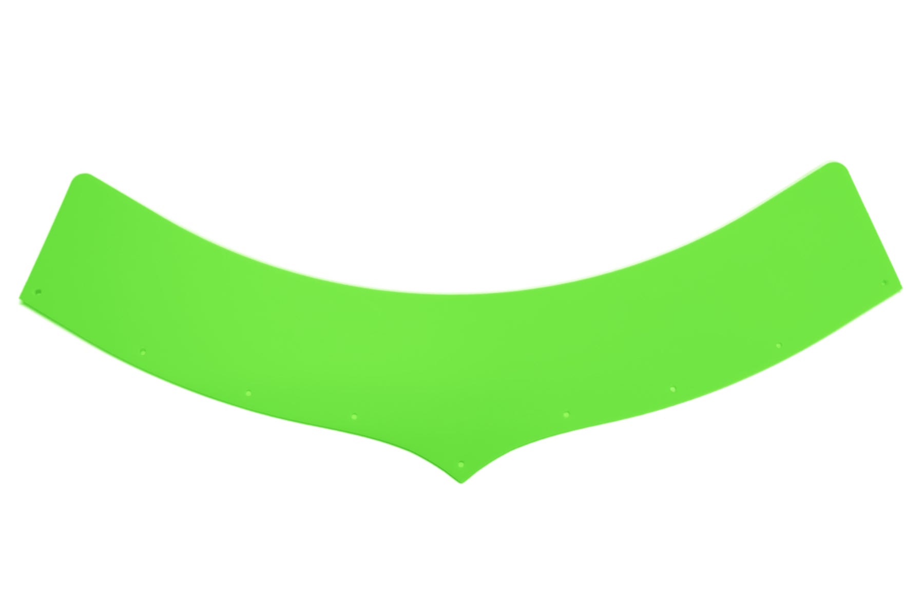 Dominator Hood Scoop Extension - 5.5 in Tall - Extreme Green - Predator Hood Scoops
