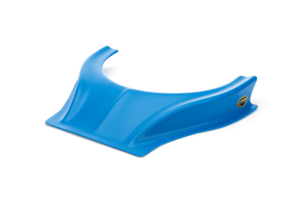 Dominator Stalker Dirt Hood Scoop - 2.5 in Height - Curved Front - Blue