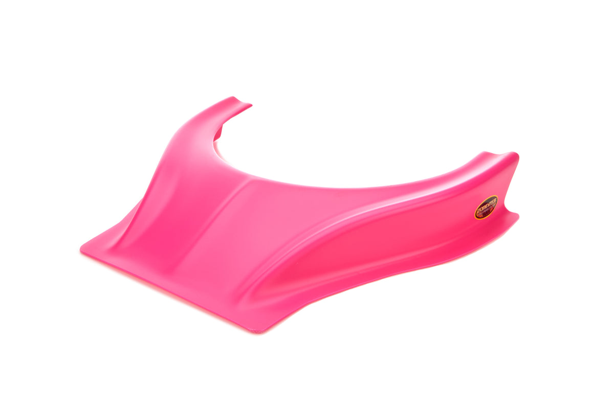 Dominator Stalker Dirt Hood Scoop - 2.5 in Height - Curved Front - Pink